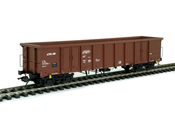 Hochbordwagen Eanos, CFL, braunrot